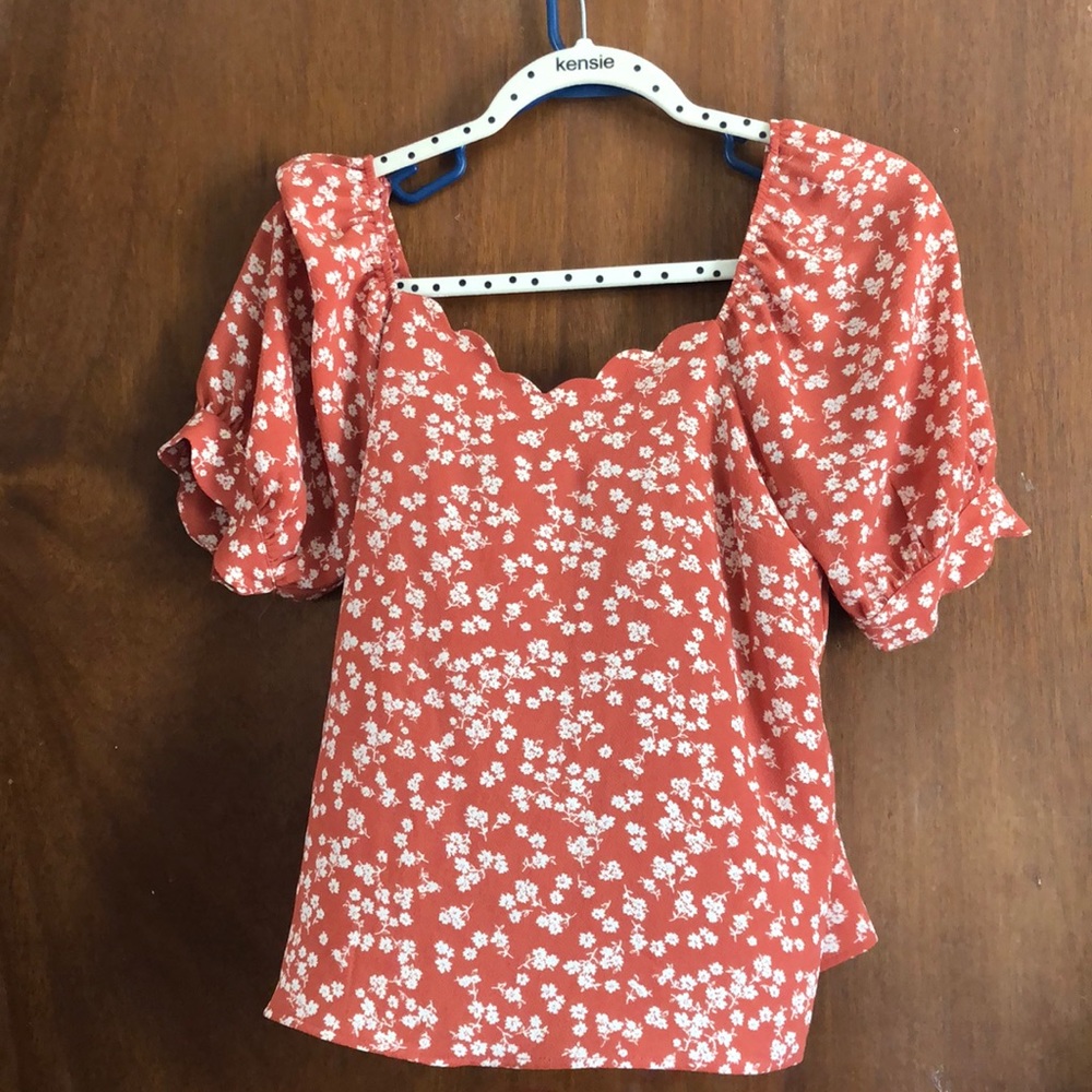 Off the shoulder shirt